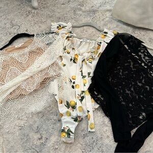Missguided Bodysuit and Crop Top Bundle